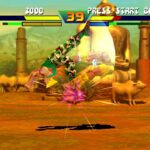 ストリートファイターEX plus αのゲーム画面