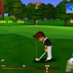 みんなのGOLFのゲーム画面