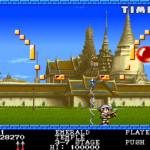 ポンピングワールドのゲーム画面