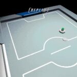 SIMPLE1500シリーズ Vol.60 THE テーブルホッケーのゲーム画面