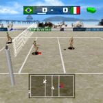 SIMPLE1500シリーズVol.72 THE ビーチバレーのゲーム画面