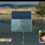 SIMPLEキャラクター2000シリーズ Vol.09 釣りキチ三平 THE 釣りのゲーム画面