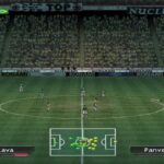 ワールドサッカーウイニングイレブン5のゲーム画面