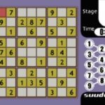 SuperLite1500シリーズ 数独4のゲーム画面