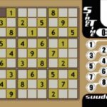SuperLite 1500シリーズ 数独 5のゲーム画面
