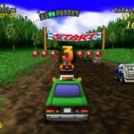 チョロQ2のゲーム画面