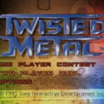 Twisted Metalのゲーム画面
