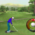 actua GOLFのゲーム画面