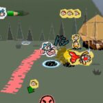 ラクガキショータイムのゲーム画面