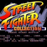 ストリートファイターコレクションのゲーム画面