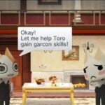 トロともりもりのゲーム画面