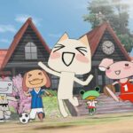 -どこでもいっしょ- レッツ学校!のゲーム画面