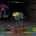 SPACE GRIFFON VF-9のゲーム画面