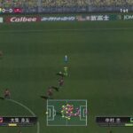 Jリーグウイニングイレブン6のゲーム画面