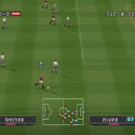 ワールドサッカーウイニングイレブン2002のゲーム画面