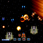 イメージファイトIIのゲーム画面