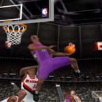 NBA LIVE 2000のゲーム画面