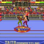 チャンピオンレスラーのゲーム画面