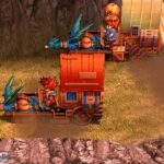 英雄伝説IV 朱紅い雫のゲーム画面