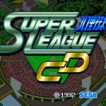 プロ野球スーパーリーグCDのゲーム画面