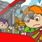 くるくるまるまるのゲーム画面