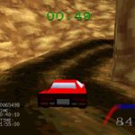 レースドライビングa GO GOのゲーム画面