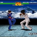 3D格闘ツクールのゲーム画面