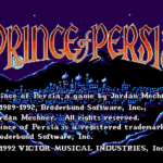 プリンス・オブ・ペルシャのゲーム画面