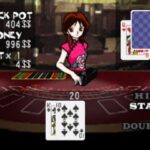 ブラックジャック VS 松田純のゲーム画面