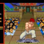 ファイティング・ストリートのゲーム画面