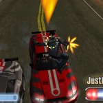 PURSUIT FORCE 〜大追跡〜のゲーム画面