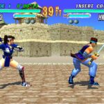 ソウルエッジのゲーム画面
