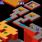 マーブルマッドネスのゲーム画面