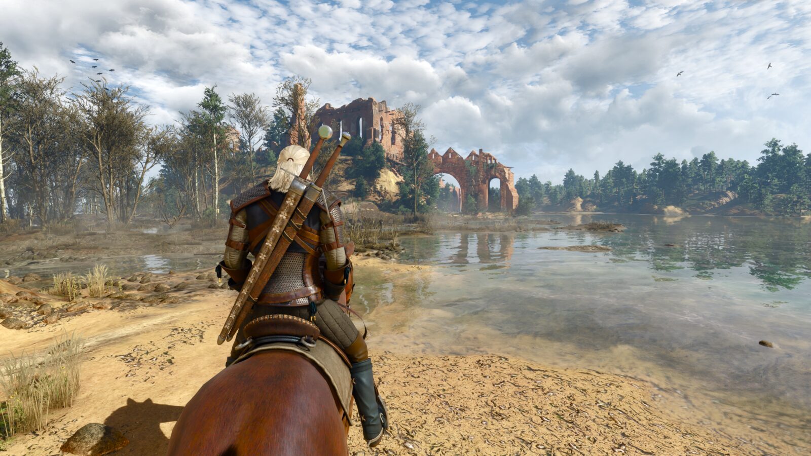ウィッチャー3 ワイルドハントのゲーム画面