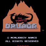 ドルアーガの塔のゲーム画面