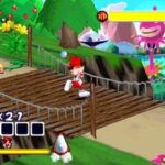 キッドクラウンのクレイジーチェイス2のゲーム画面
