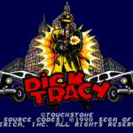 ディックトレイシーのゲーム画面