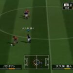 ワールドサッカーウイニングイレブン7のゲーム画面