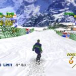 ザップ!スノーボーディングトリックス'98のゲーム画面