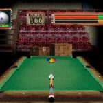 キャロムショット ザ・3Dビリヤードのゲーム画面