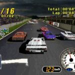 ADVAN Racingのゲーム画面
