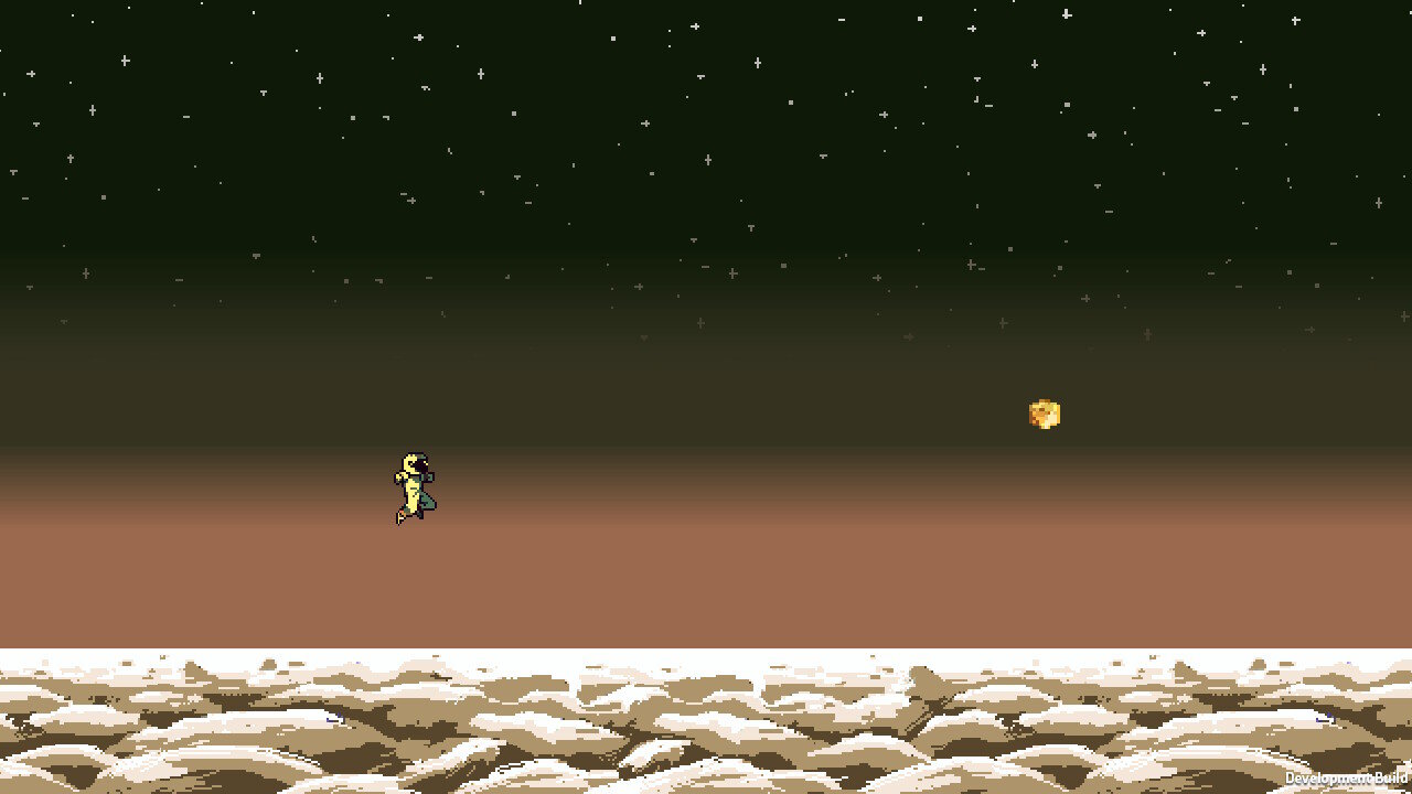 ASTRORUNのゲーム画面