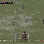 ワールドサッカー ウイニングイレブン 2008のゲーム画面