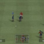 ワールドサッカー ウイニングイレブン 2009のゲーム画面