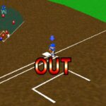 Major Wave シリーズ わいわい草野球のゲーム画面