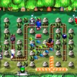 ボンバーマンのゲーム画面