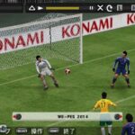 ワールドサッカー ウイニングイレブン2014 蒼き侍の挑戦のゲーム画面