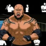 ファイヤープロレスリングGのゲーム画面