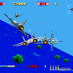 アフターバーナーIIのゲーム画面