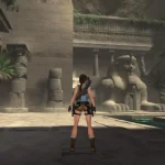 Tomb Raider Anniversaryのゲーム画面